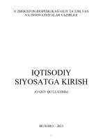 Иктисод.сиёсат китоб