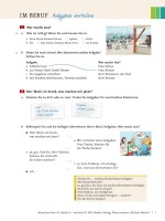 Menschen A1 Kopiervorlage Modul 6 Im Beruf