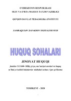 3. HUQUQ SOHALARI 2020