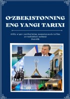 O'ZBEKISTONNING ENG YANGI TARIXI DARSLIK 2022 1