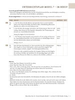 Menschen A1 Unterrichtsplan Modul7 Im Beruf