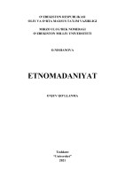 etnomadaniyat kitob