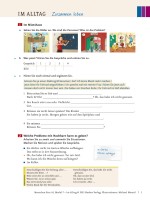 Menschen A1 Kopiervorlage Modul 7 Im Alltag