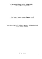 O’zbekiston Respublikasi Sog’liqni saqlash vazirligi