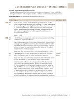Menschen A1 Unterrichtsplan Modul8 In der Familie