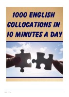 1000 English Collocations. in 10 Minutes a Day