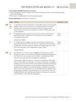 Menschen A1 Unterrichtsplan Modul8 Im Alltag